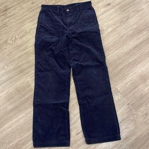 Vineyard Vines Dark Navy corduroy, straight leg size 14